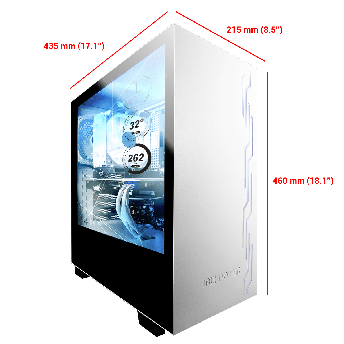 iBUYPOWER Snowblind S Case