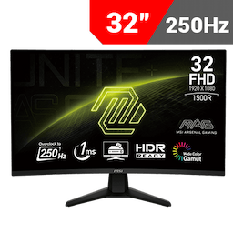 [1920 x 1080] MSI MAG 32C6X Curved Gaming Monitor