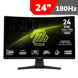 [1920 x 1080] MSI MAG 242C Curved Gaming Monitor