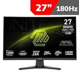 [2560 x 1440] MSI MAG 275CQF E18 Curved Gaming Monitor
