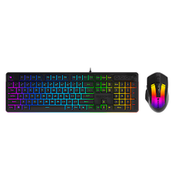 iBUYPOWER Chimera KM10 RGB Gaming Keyboard and Mouse Combo - Black