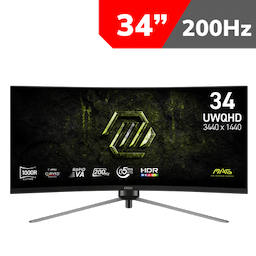 [3440 x 1440] MSI MAG 345CQRF E20 Gaming Monitor