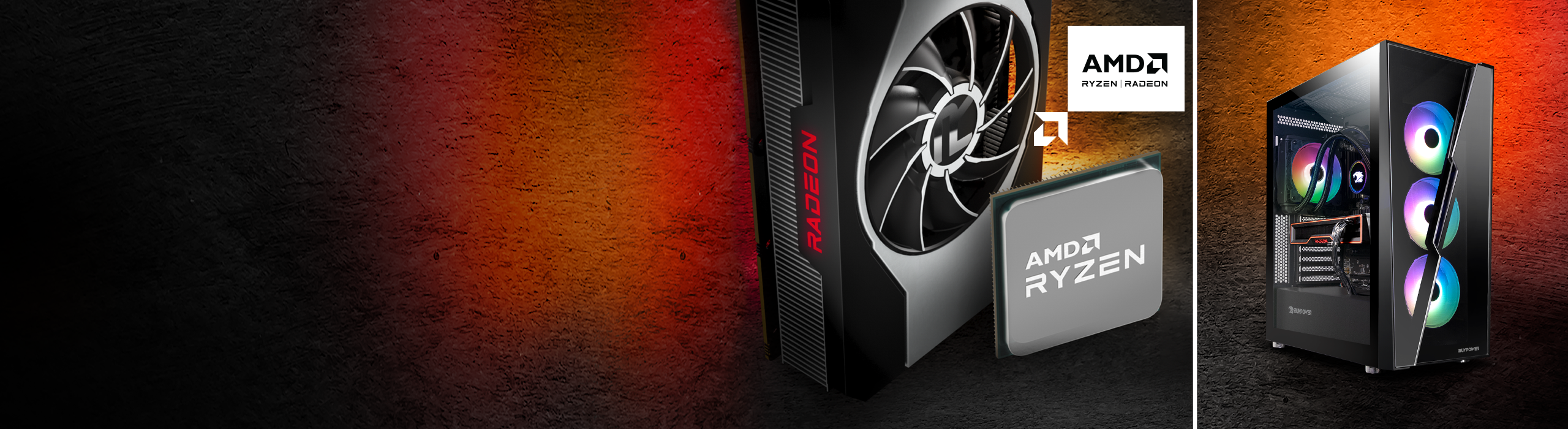 ALL AMD PERFORMANCE.<br/> BUILT TO GAME.