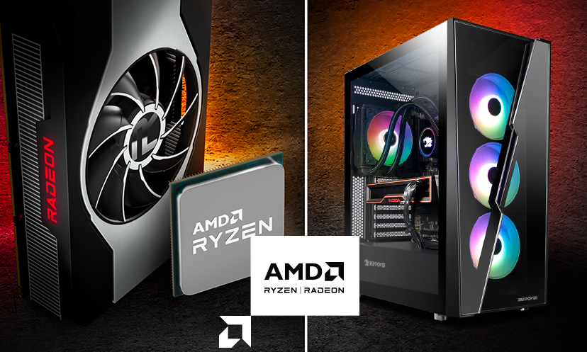 ALL AMD PERFORMANCE.<br/> BUILT TO GAME.