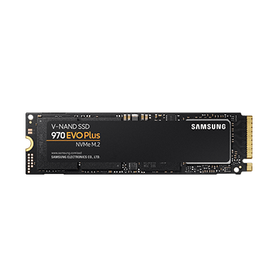 2TB Samsung 970 EVO PLUS M.2 PCIe NVMe SSD -- Read: 3500MB/s; Write: 3300MB/s