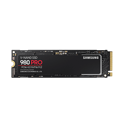 1TB Samsung 980 PRO M.2 PCIe Gen 4 NVMe SSD -- Gen 4 Read: 6900MB/s; Write: 5000MB/s, Gen 3 Read: 3500MB/s; Write: 3400 MB/s