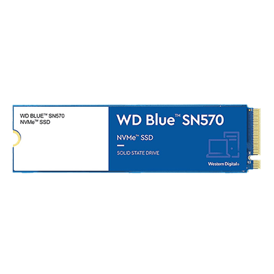 1TB WD Blue SN570 M.2 PCIe NVMe SSD -- Read: 3500MB/s; Write: 3000MB/s